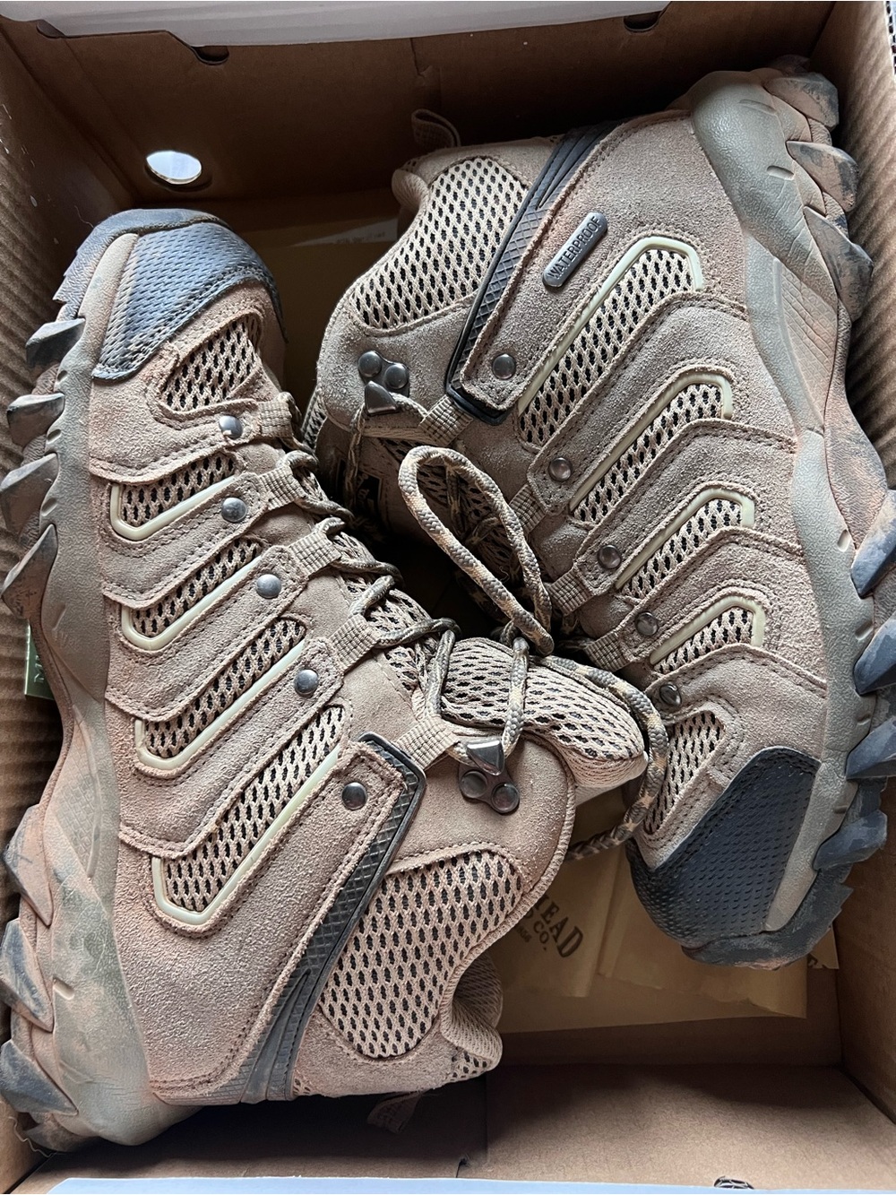 Tactical Desert Tan Ladies Hiking Boots